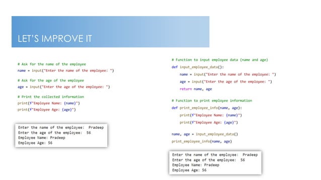 Object Oriented Programming in Python | PPT