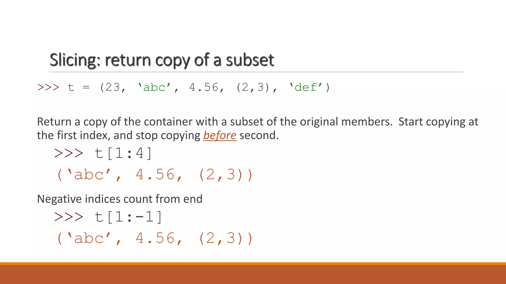 Sequence Types in Python Programming | PPT