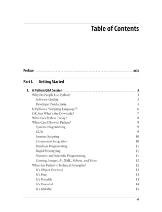 O Reilly Learning Python 3rd Edition | PDF