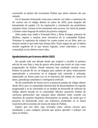 Libro para manejo de datos: Python para análisis de datos | PDF