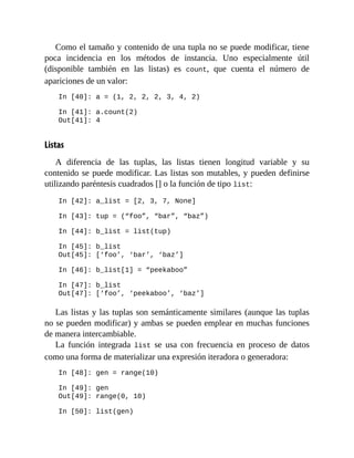 Libro para manejo de datos: Python para análisis de datos | PDF