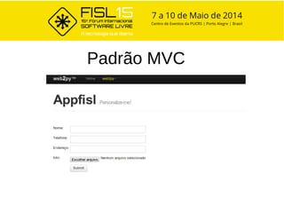 Padrão MVC
 