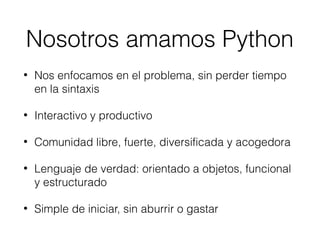 Python para Zombies en Español | PPT