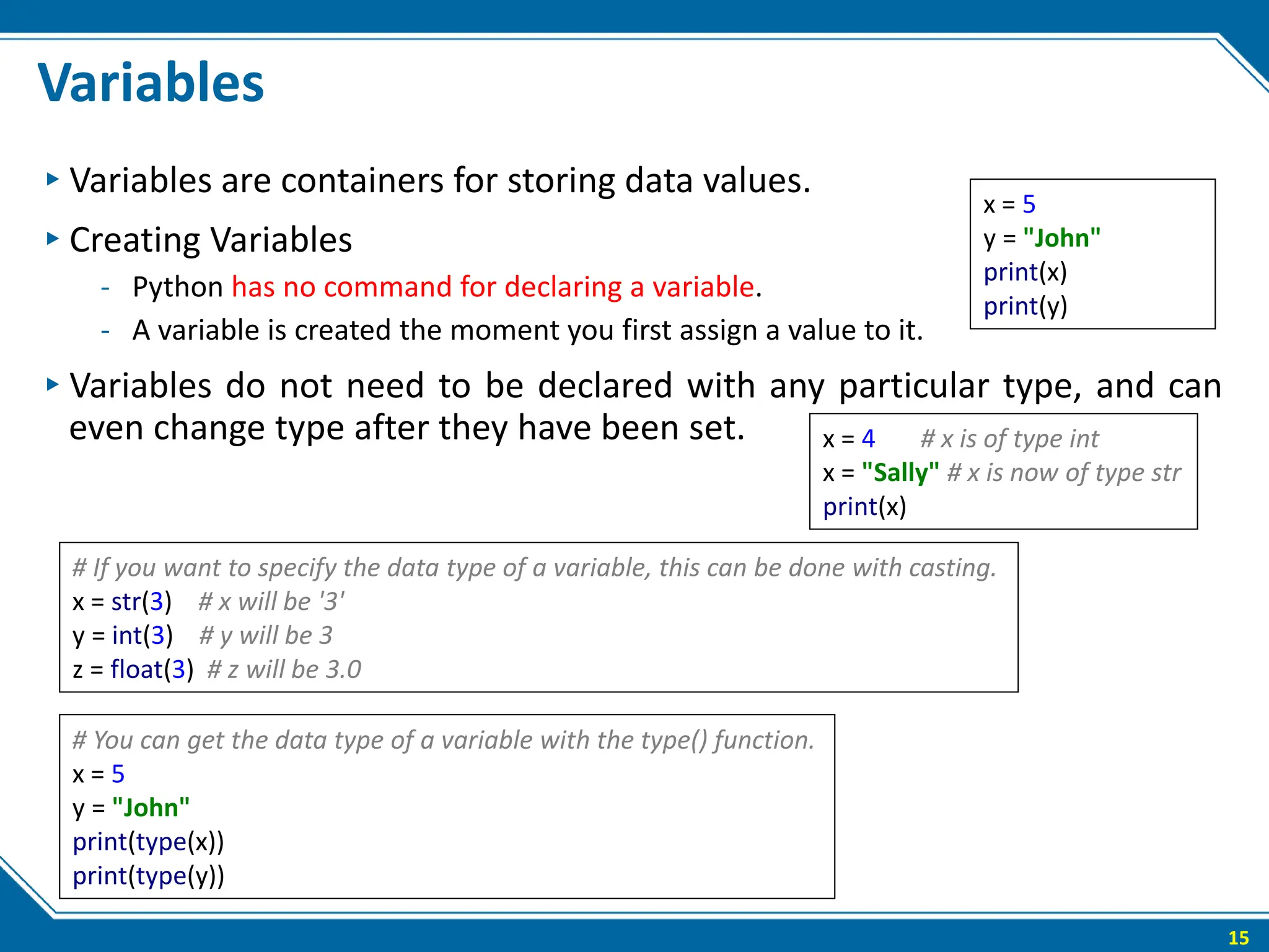 The python fundamental introduction part 1 | PPT