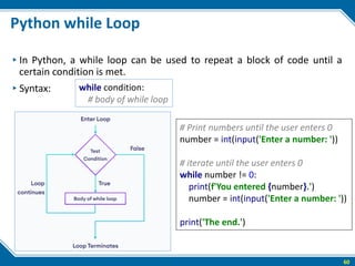 The python fundamental introduction part 1 | PDF
