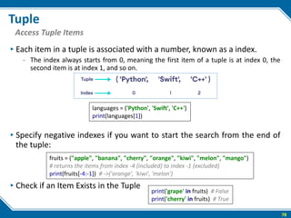 The python fundamental introduction part 1 | PDF
