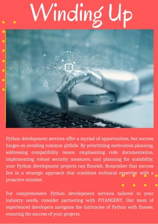 Python Pitfalls: Mistakes to Steer Clear of in Development Services ...