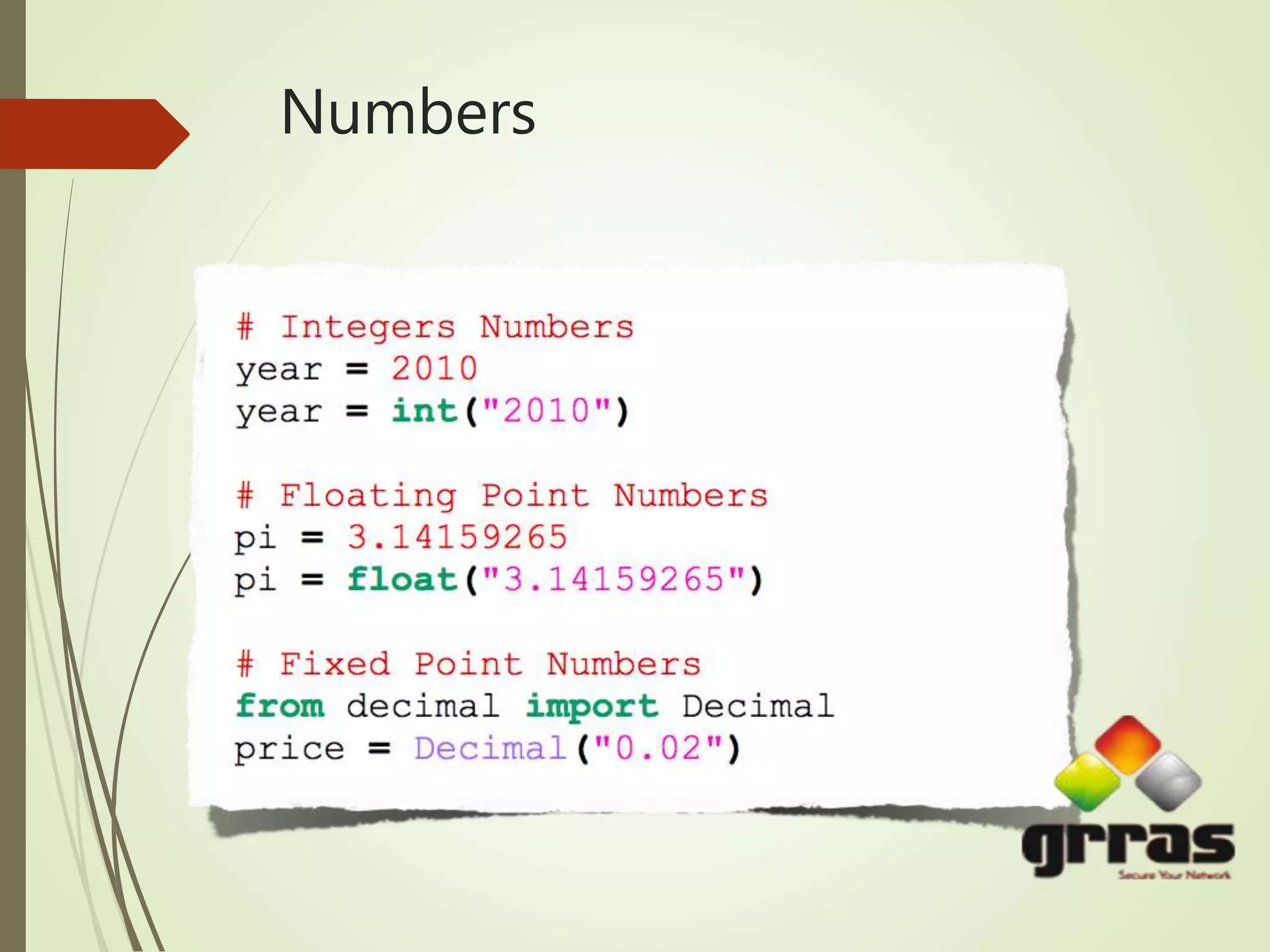 Python Programming ppt | PPT