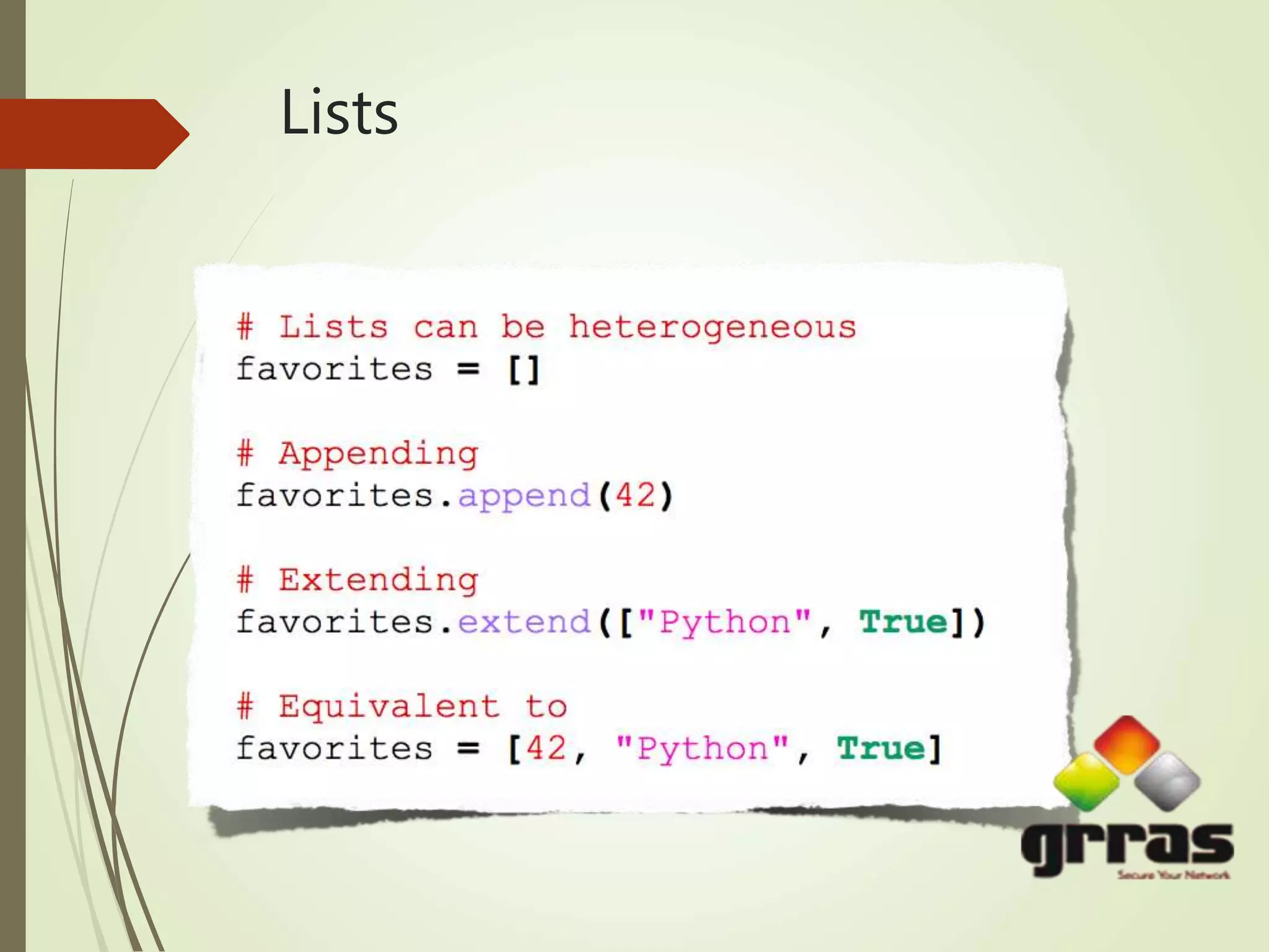 Python Programming ppt | PPT