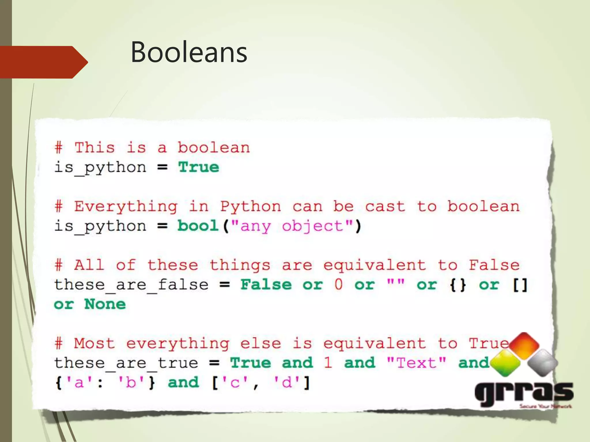 Python Programming ppt | PPT