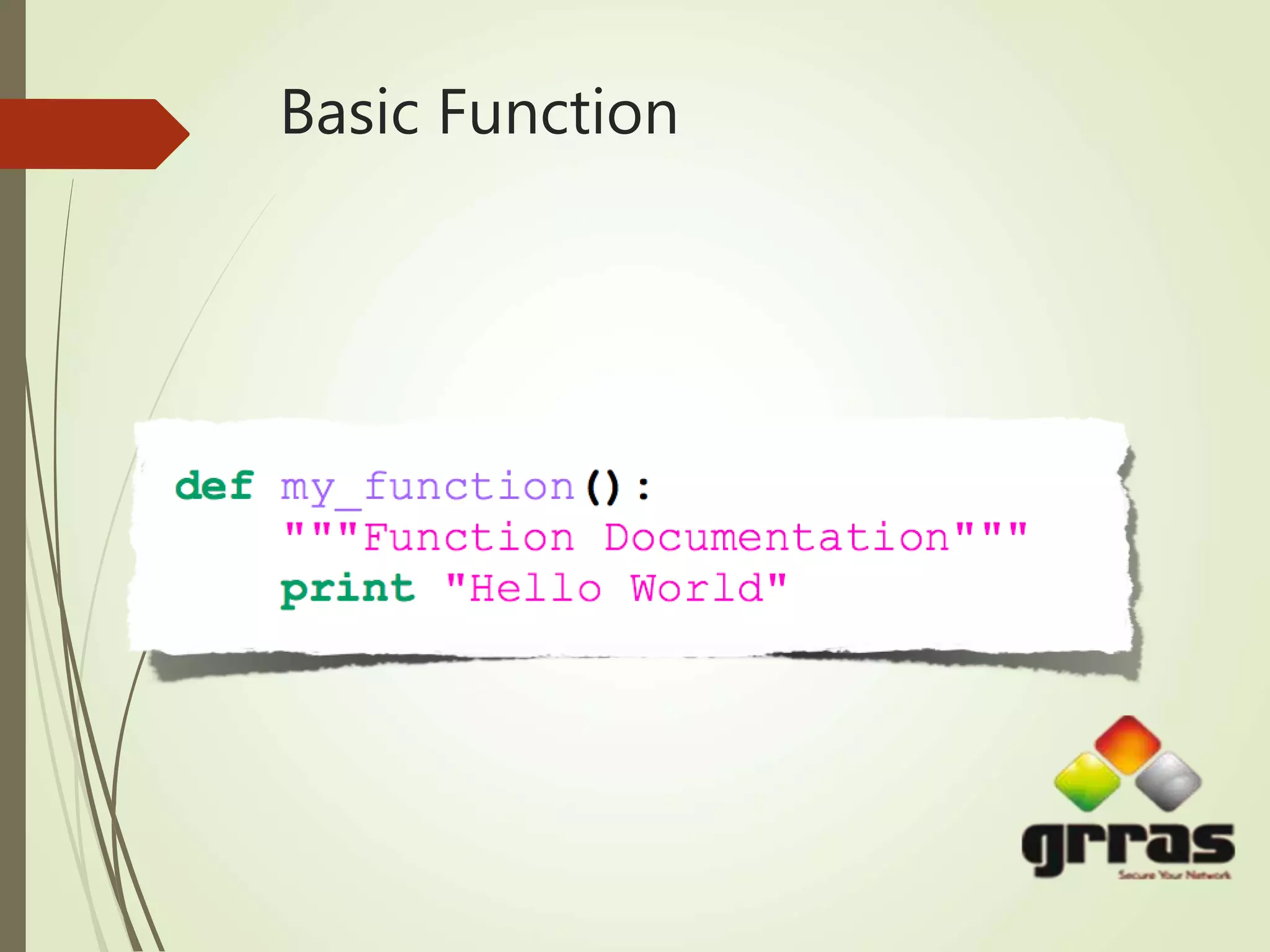 Python Programming ppt | PPT | Programming Languages | Computing