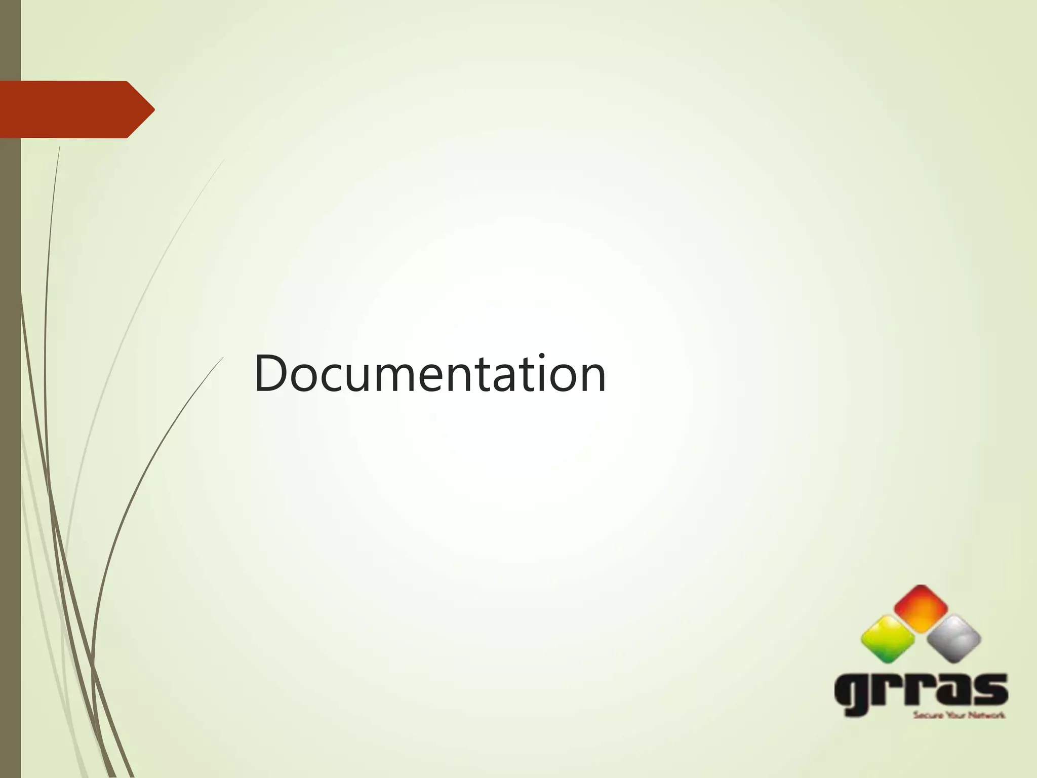 Documentation
 