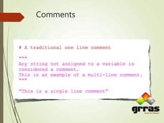 Comments
 