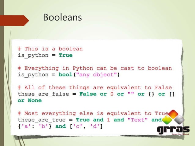 Python Programming ppt | PPT
