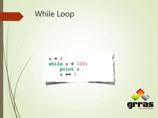 While Loop
 