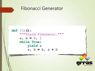 Fibonacci Generator
 