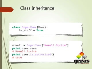 Class Inheritance
 