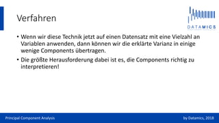 Principal Component Analysis mit Python | PDF