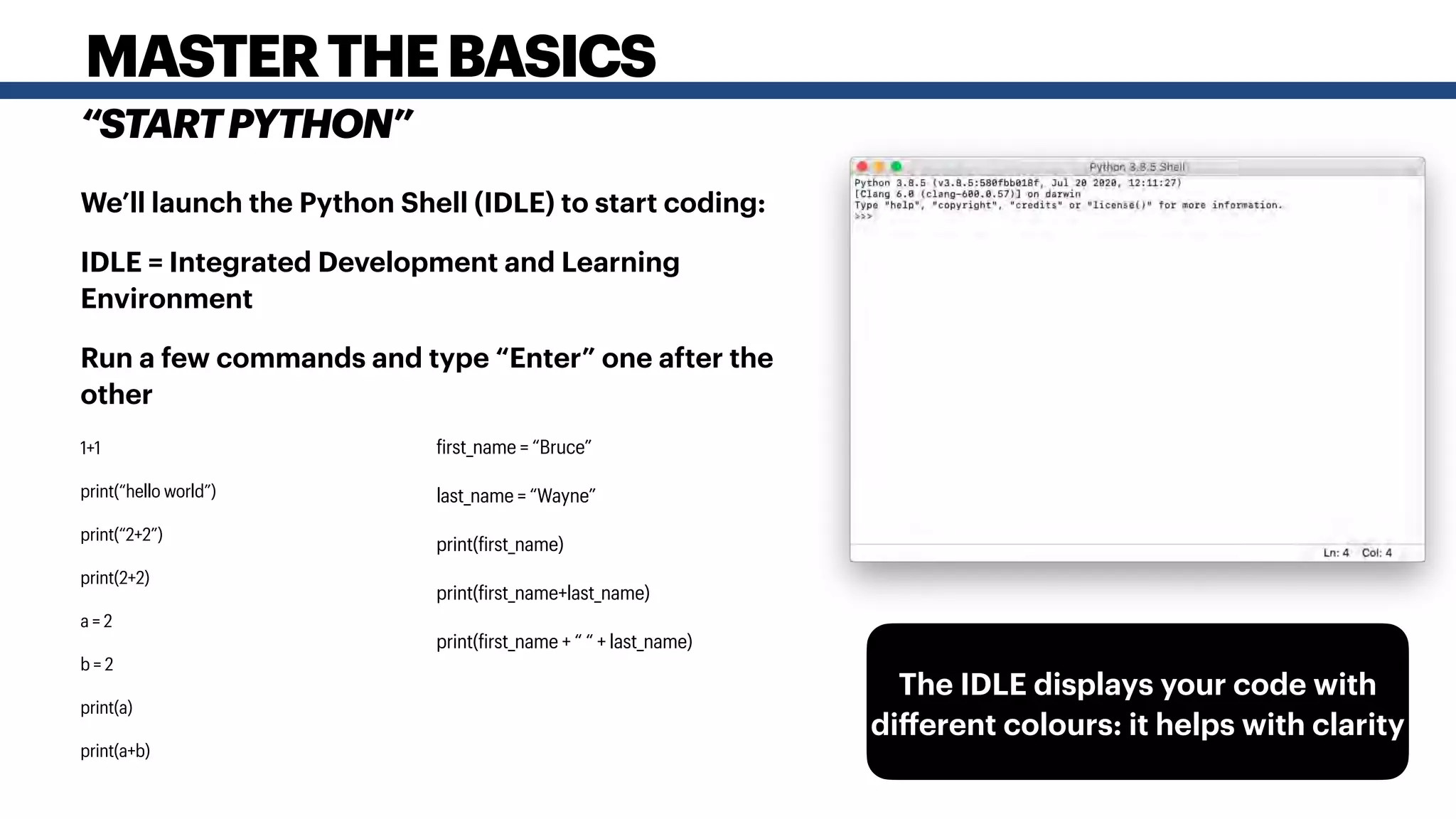 Python training for beginners | PPT