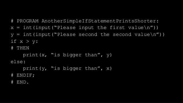Introduction to Python programming