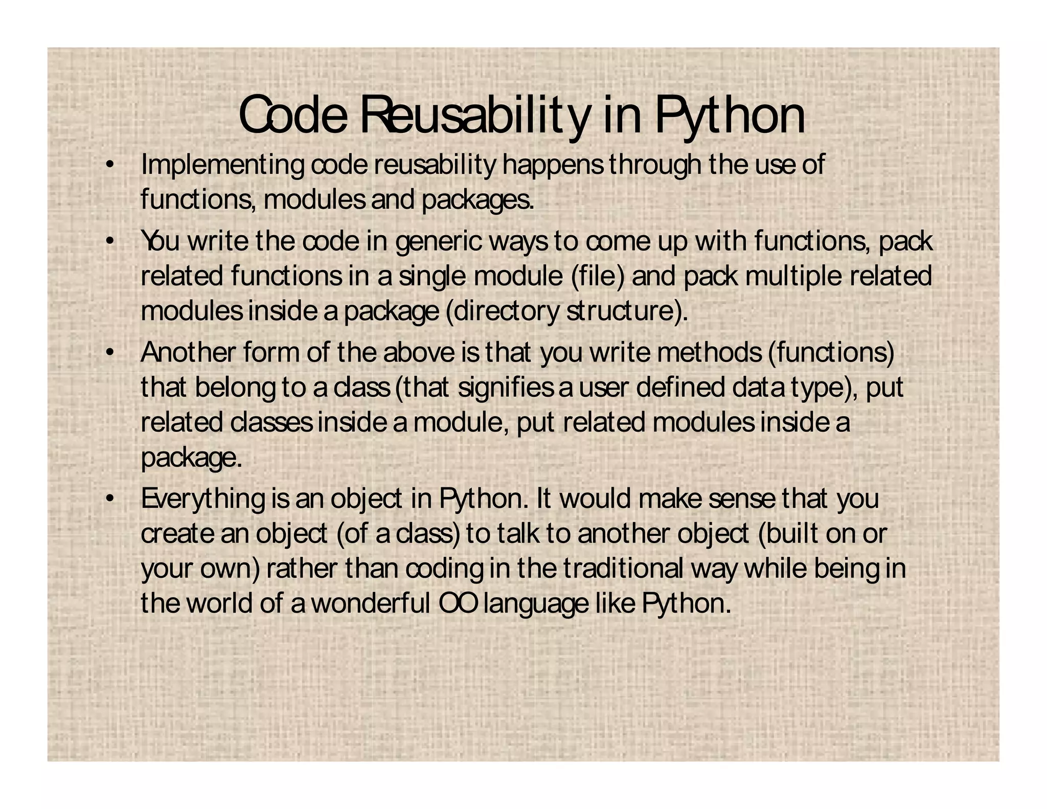 Python Tutorial for Beginner | PPT