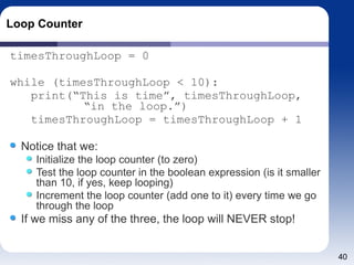 Introduction to Python programming review .ppt
