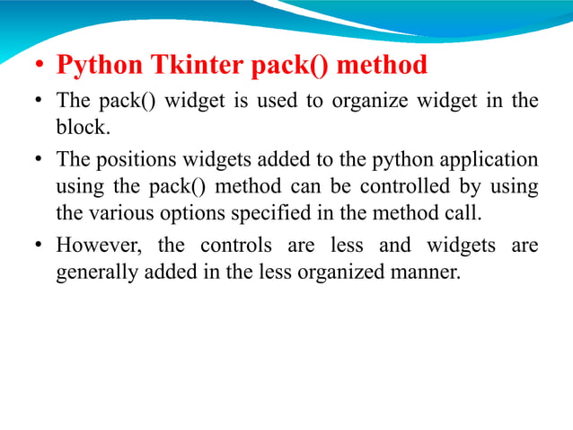 PYTHON - TKINTER - GUI - PART 1.ppt