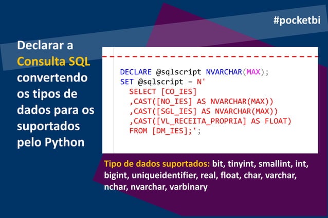Python no Power BI pelo SQL Server? | PPT