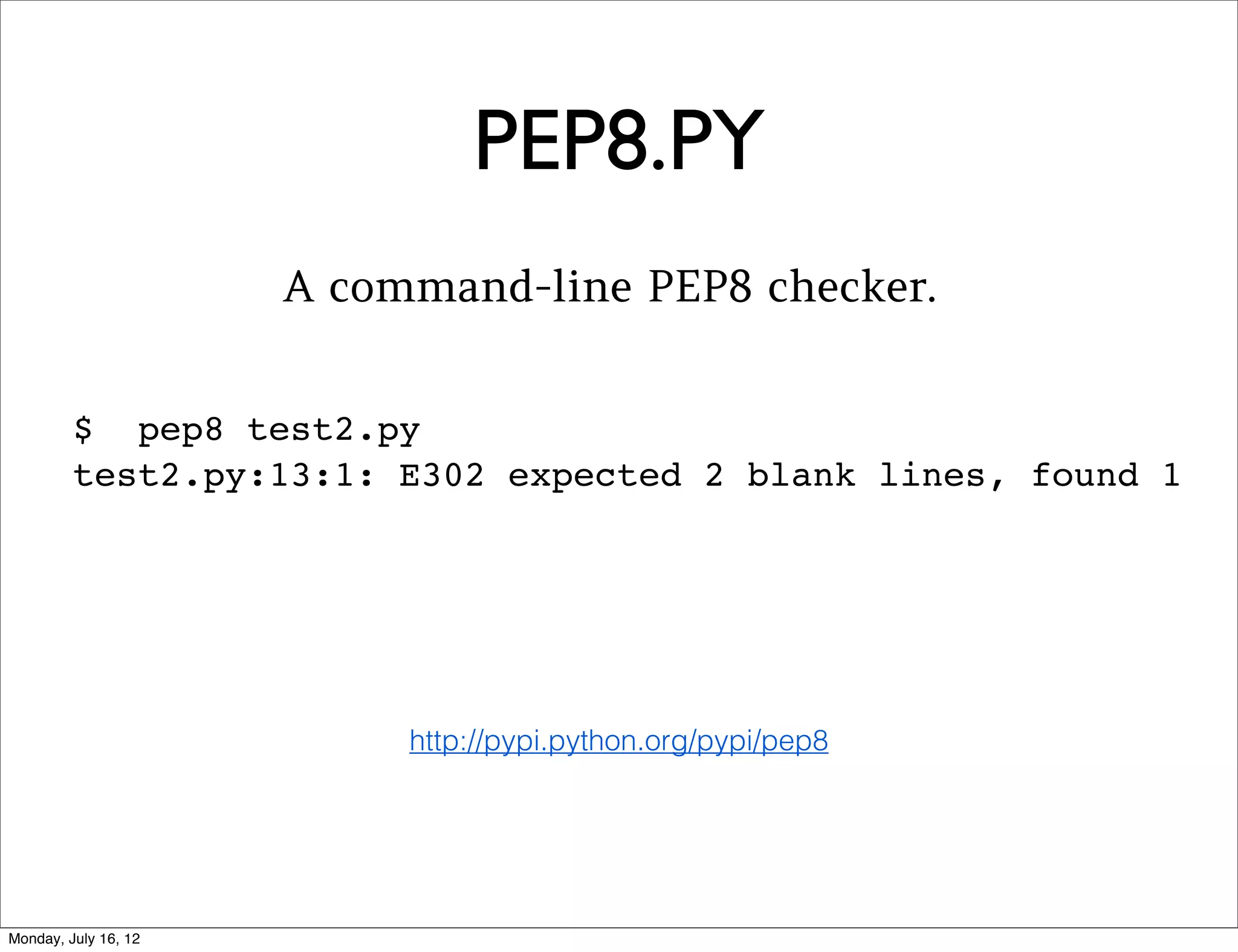 WRITING REUSABLE
     CODE
  How code reuse works in Python
 