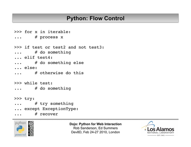 Python Web Tutorial | PPT