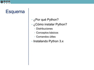 Instalar Python 2.7 y 3 en Windows (Anaconda) | PPTX
