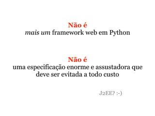 WSGI - PyCon Brasil 2008