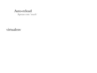 WSGI - PyCon Brasil 2008