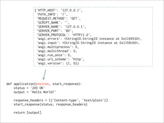WSGI: a resposta para a questão definitiva sobre Python, a web e tudo mais?