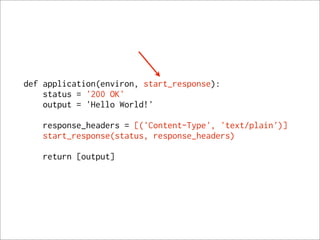WSGI: a resposta para a questão definitiva sobre Python, a web e tudo mais?