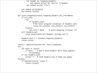 WSGI: a resposta para a questão definitiva sobre Python, a web e tudo mais?