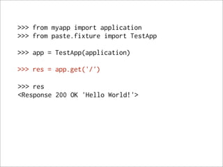 WSGI: a resposta para a questão definitiva sobre Python, a web e tudo mais?