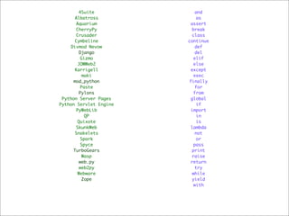 WSGI: a resposta para a questão definitiva sobre Python, a web e tudo mais?