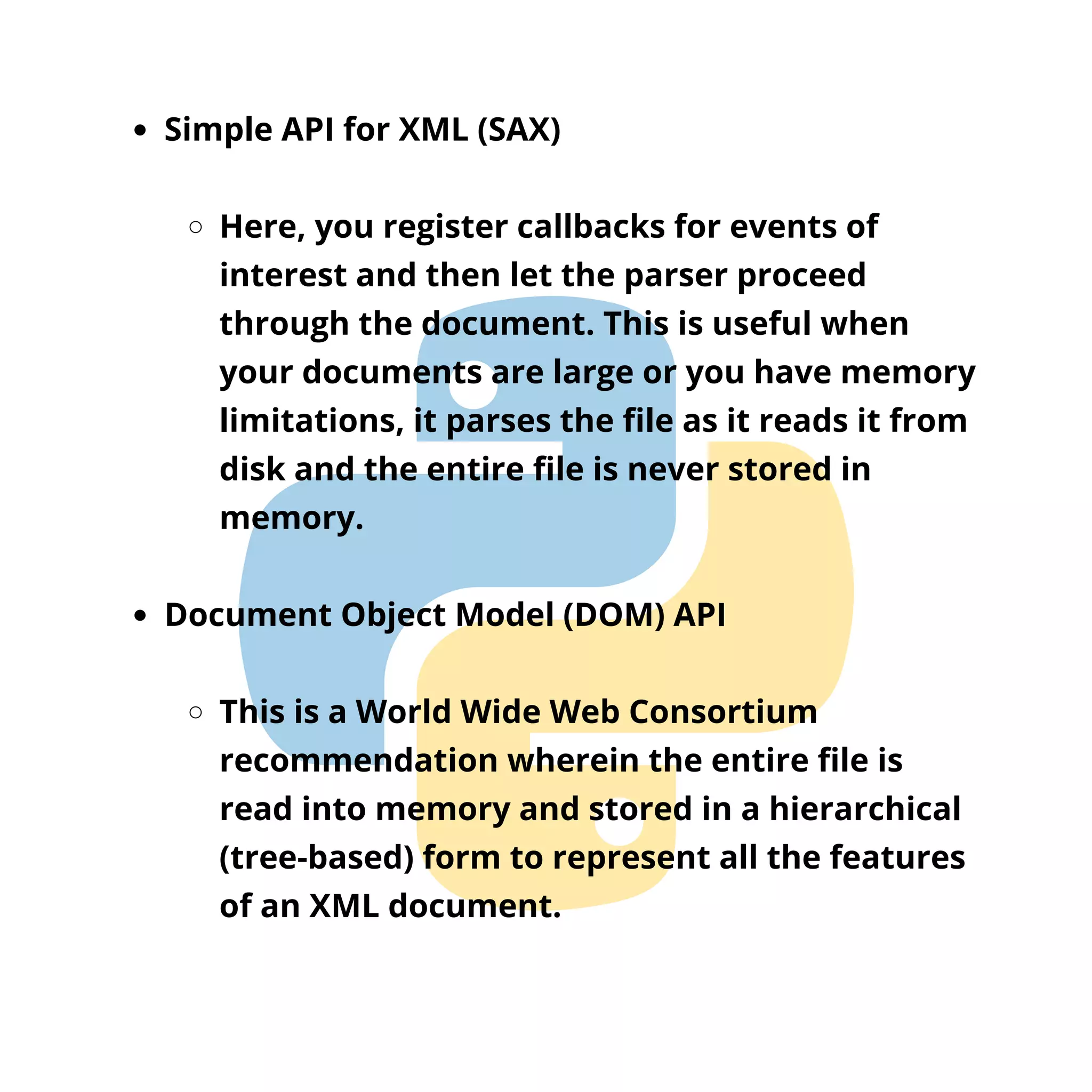 Python xml processing | PDF