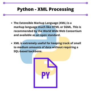 Python xml processing