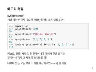 Python Programming: Tuning and Optimization | PPT
