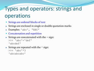 scripting in Python | PPTX
