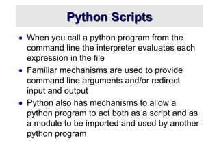 Python Basics | PPT