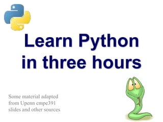 Lenguaje Python | PPT