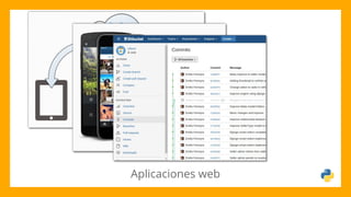 Aplicaciones web
 