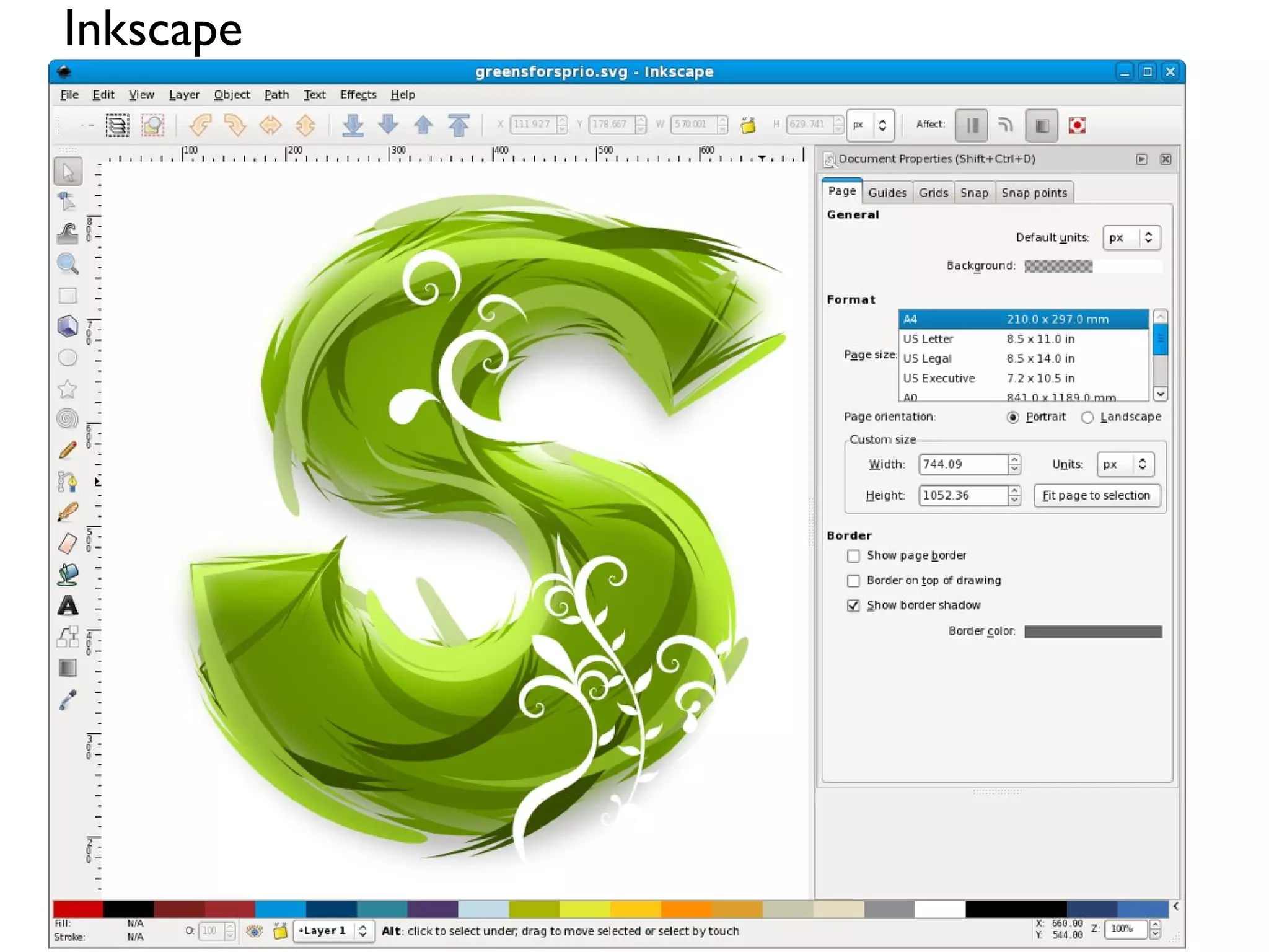Inkscape
 