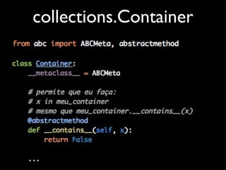 collections.Container
 