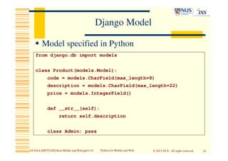 Python for the Mobile and Web | PDF