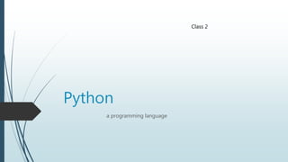 Python Operators | PPT