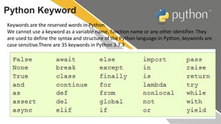 Python Session - 2 | PPT